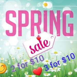 SPRING SALE!